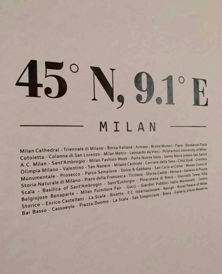 Home Sagm&C Milano Eksteriør billede